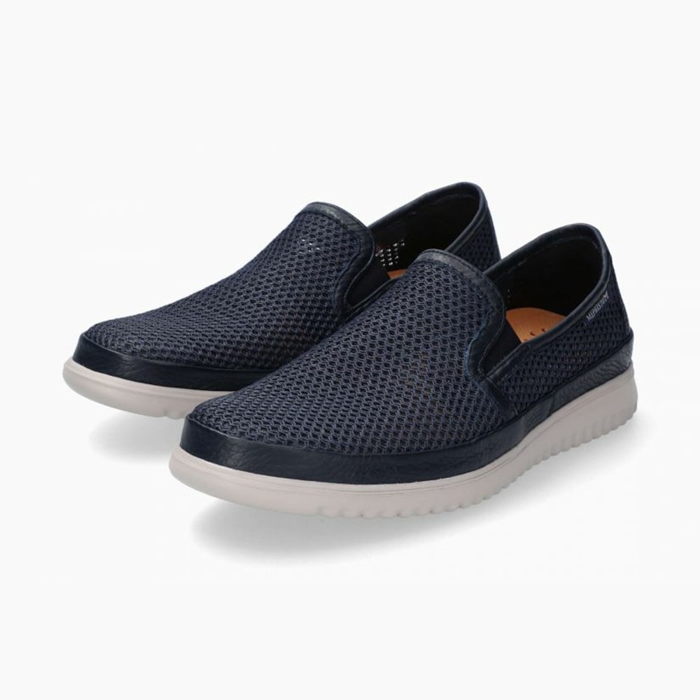 Mephisto Terry Slip On Sko Herre Mørkeblå | 539840HBW