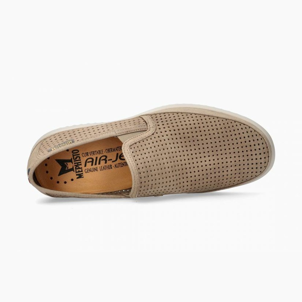 Mephisto Tiago Slip On Sko Herre Brune | 603278VJZ