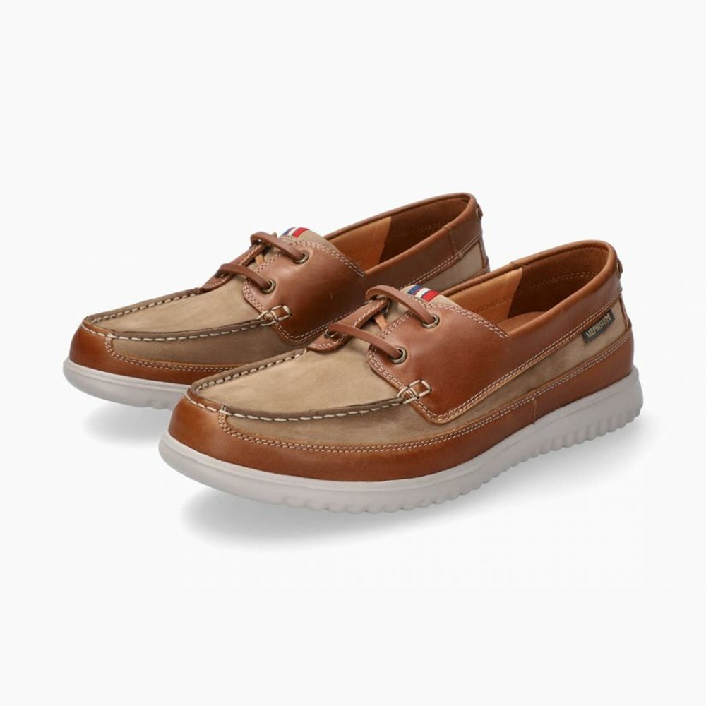 Mephisto Trevis Sejlersko Herre Brown/Navy | 610789KXR