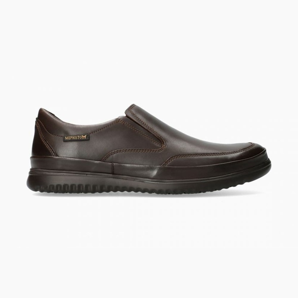 Mephisto Twain Slip On Sko Herre Brune | 702945RFV