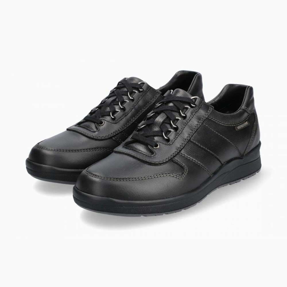 Mephisto Valerian Sneakers Herre Sort | 028419OXA