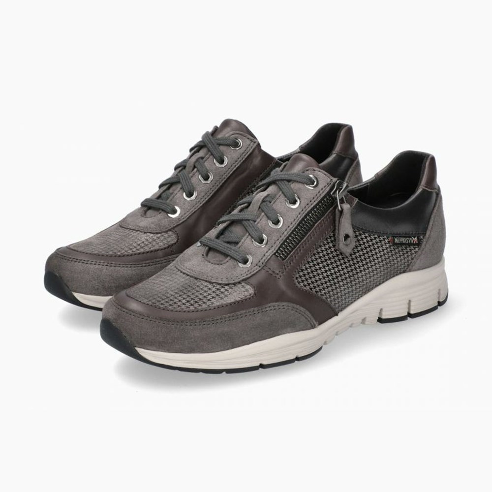 Mephisto Ylona Sneakers Dame Brune | 738659GDC