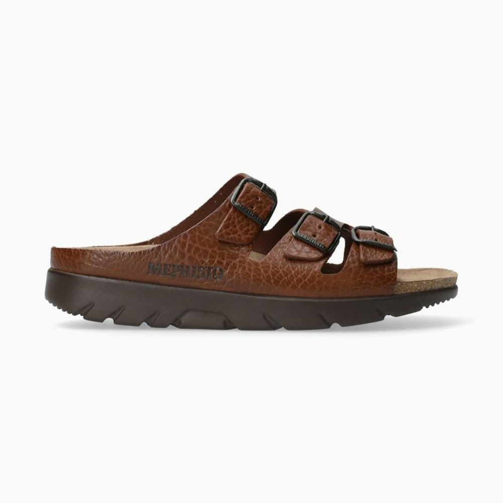 Mephisto Zach Fit. Sandaler Herre Brune | 617825UWV