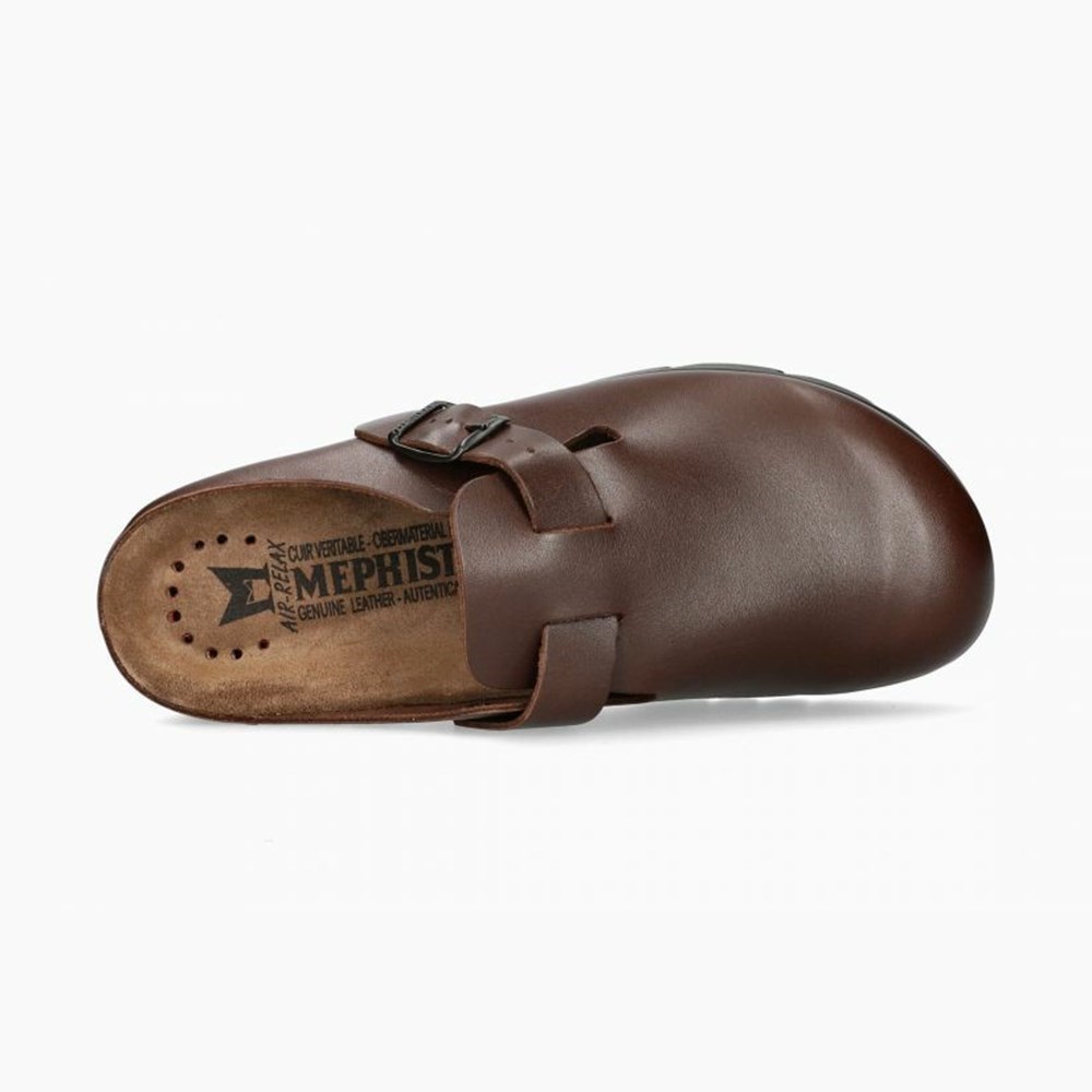 Mephisto Zaverio Fit Sandaler Herre Brune | 829054JVD