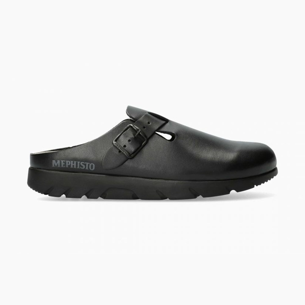 Mephisto Zaverio Fit Sandaler Herre Sort | 210597LIF