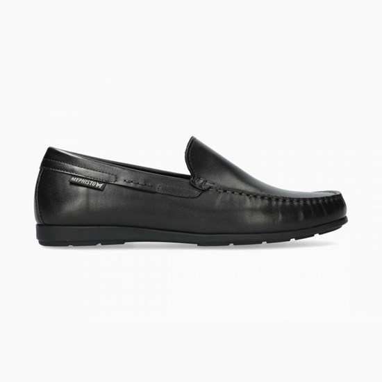 Mephisto Algoras Slip On Sko Herre Sort | 290673JHZ