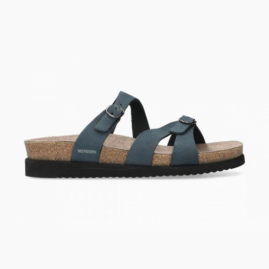 Mephisto Hannel Sandaler Dame Mørkeblå | 138960GOT