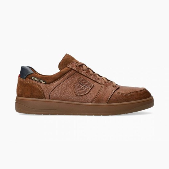 Mephisto Hugh Sneakers Herre Brune | 480316LWJ