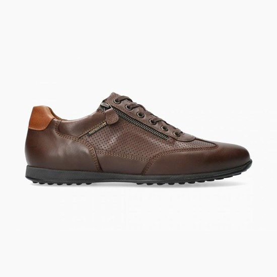 Mephisto Leon Sneakers Herre Brune | 690137KAO