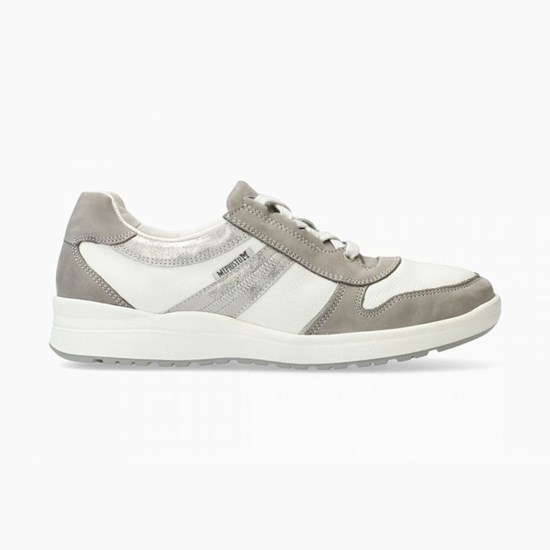 Mephisto Ruby Sneakers Dame Grey/White | 081643KNH