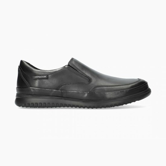 Mephisto Twain Slip On Sko Herre Sort | 137529KID