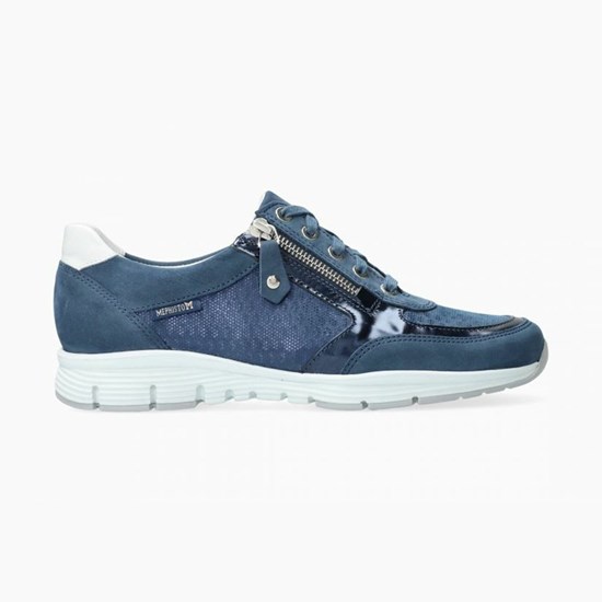 Mephisto Ylona Sneakers Dame Blå | 497815OMP