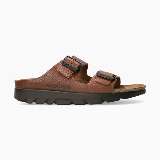 Mephisto Zonder Sandaler Herre Brune | 143682ZFS